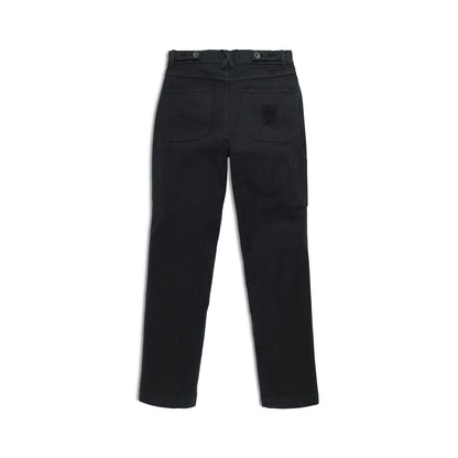 Back View of Topo Designs Dirt Utility Pants - Women's in "Black"