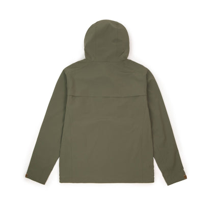 Back View of Topo Designs HighPeak Jacket in "Beetle"