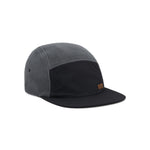 Front View of Topo Designs Full Dome Fleece Cap in "Asphalt / Black"