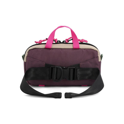 Back View of Topo Designs Mini Quick Pack in "Cobblestone / Aura"