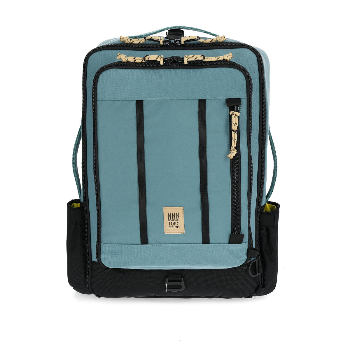 Front View of Topo Designs Global Travel Bag 30L in "Sea Pine"