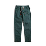 Front View of Topo Designs Dirt Pants Slim - Women's in "Evergreen"